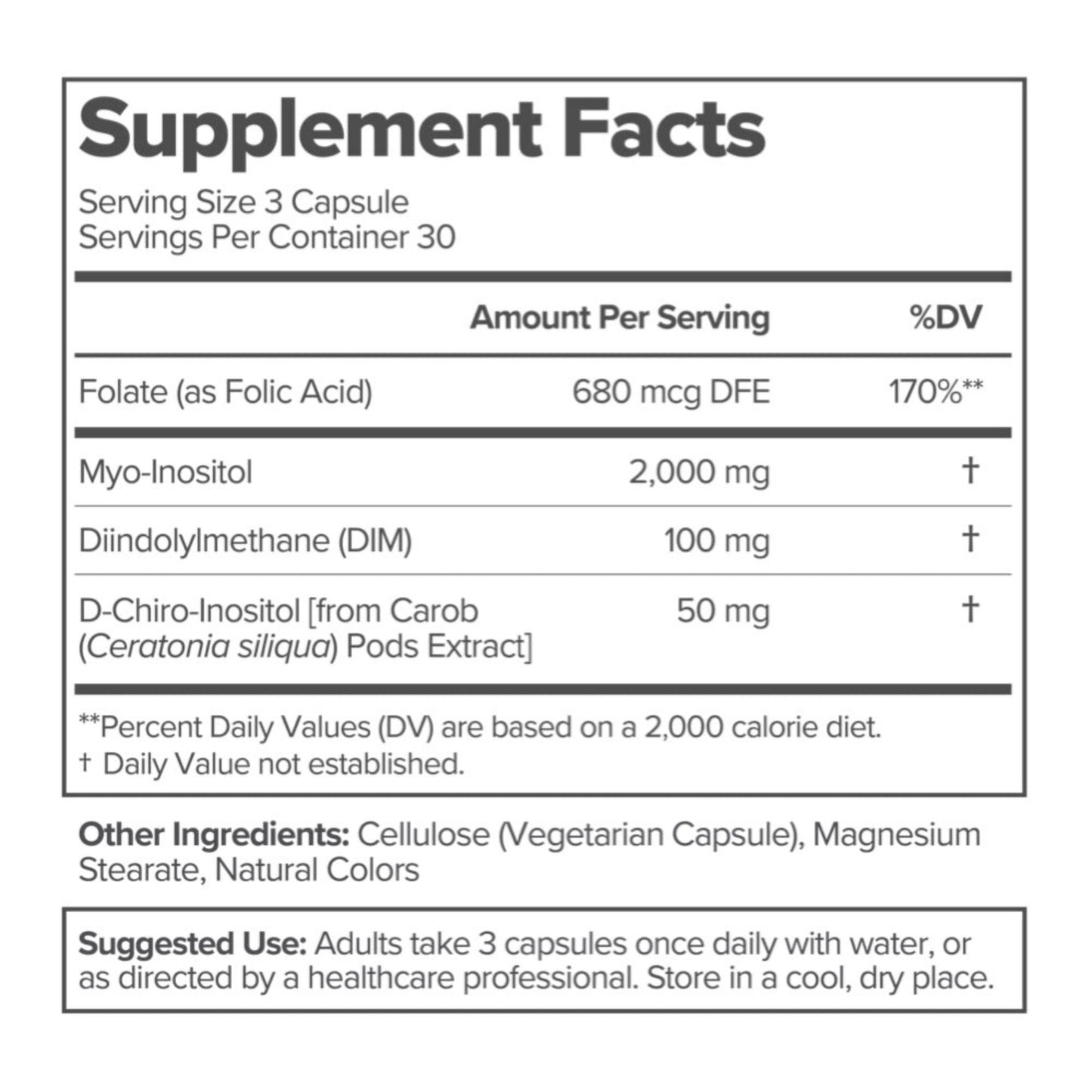 FLO Ovarian Support Vitamin Capsules