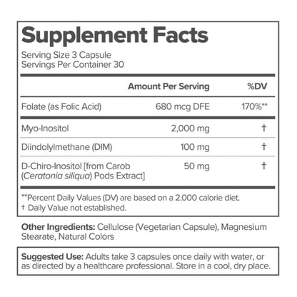 FLO Ovarian Support Vitamin Capsules